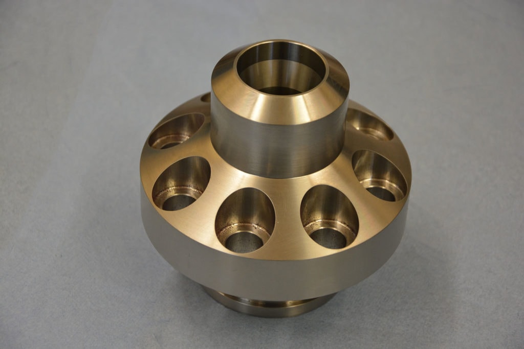 CNC machined part