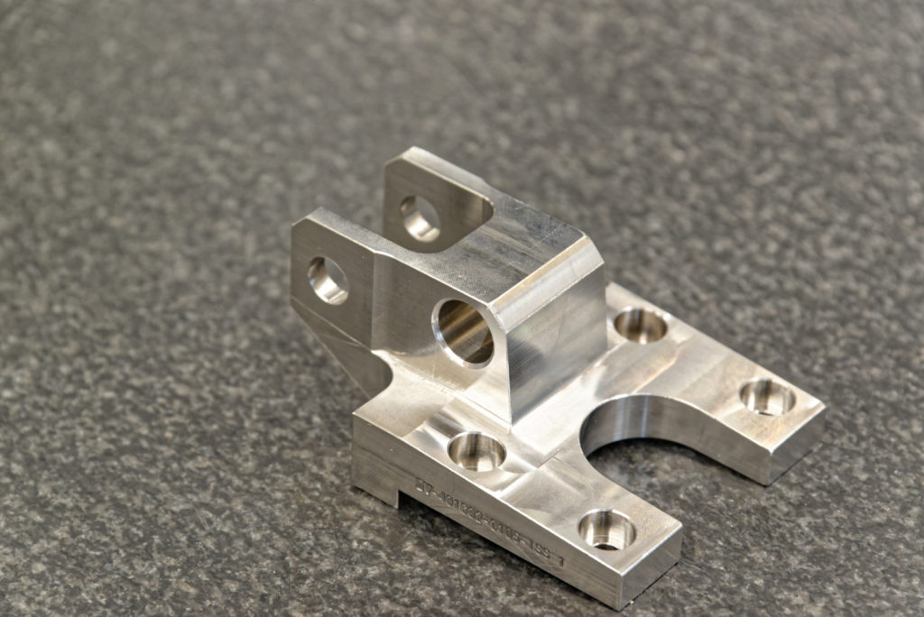 CNC machined part