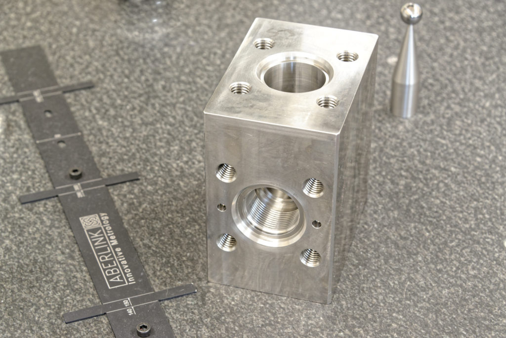 CNC machined part