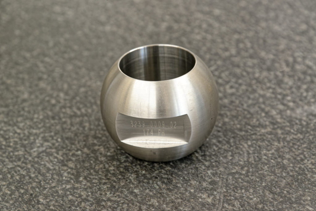 CNC machined part